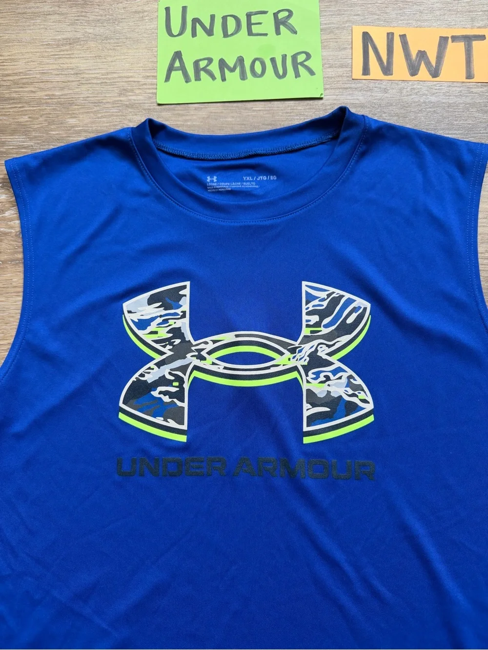 Under Armour bold blue